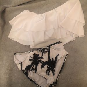 Never Worn two piece swim suit!